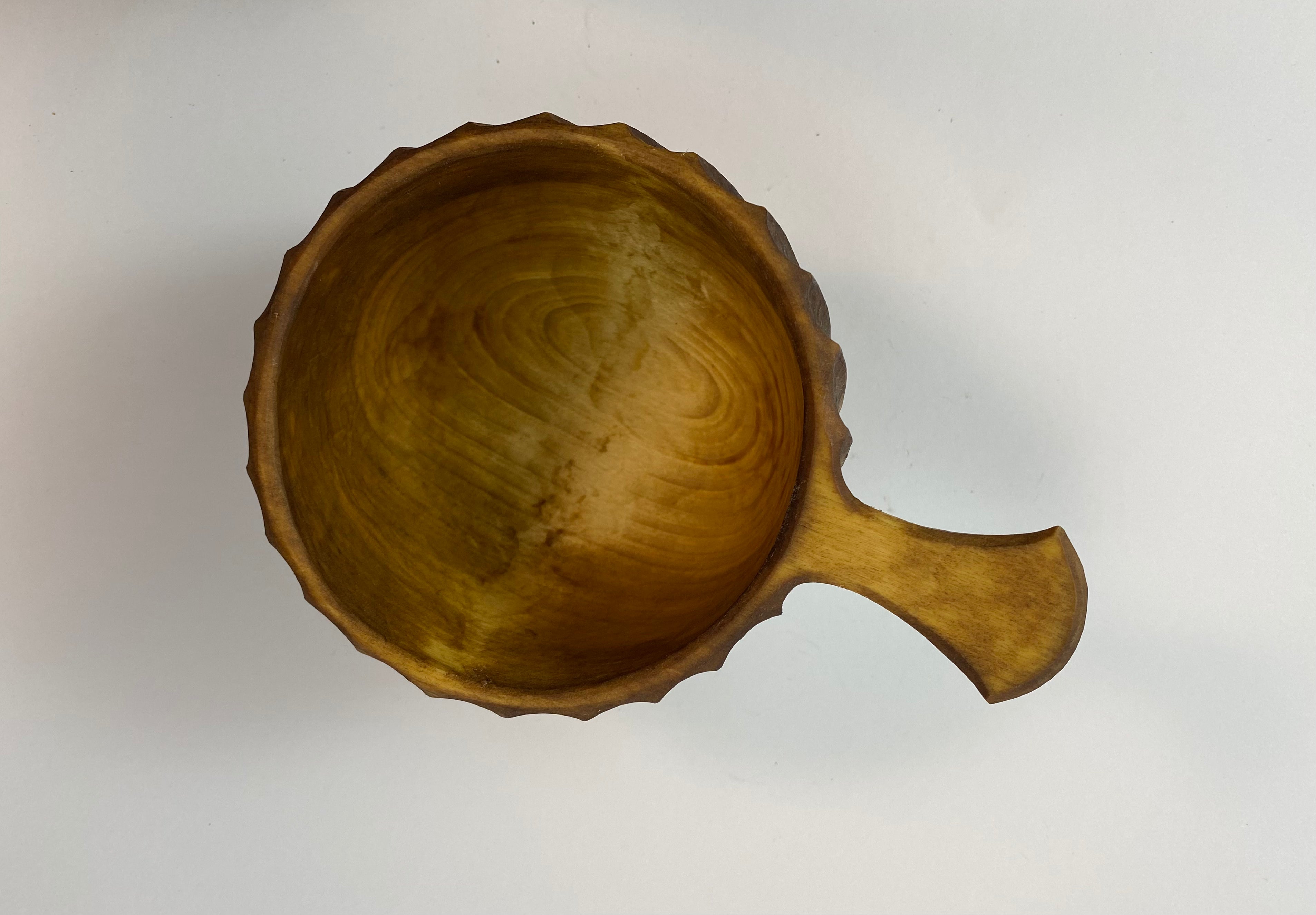 Carved Kuksa - Aspen (K006) 2