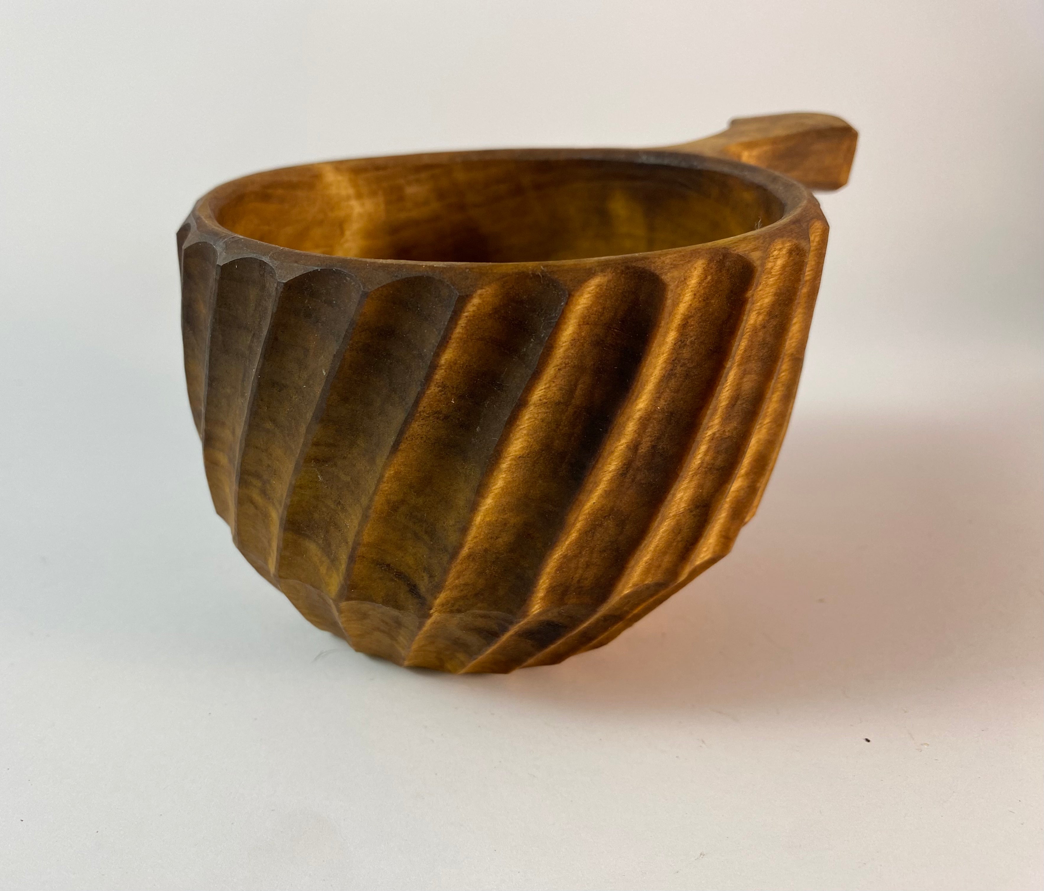 Carved Kuksa - Aspen (K006) 4