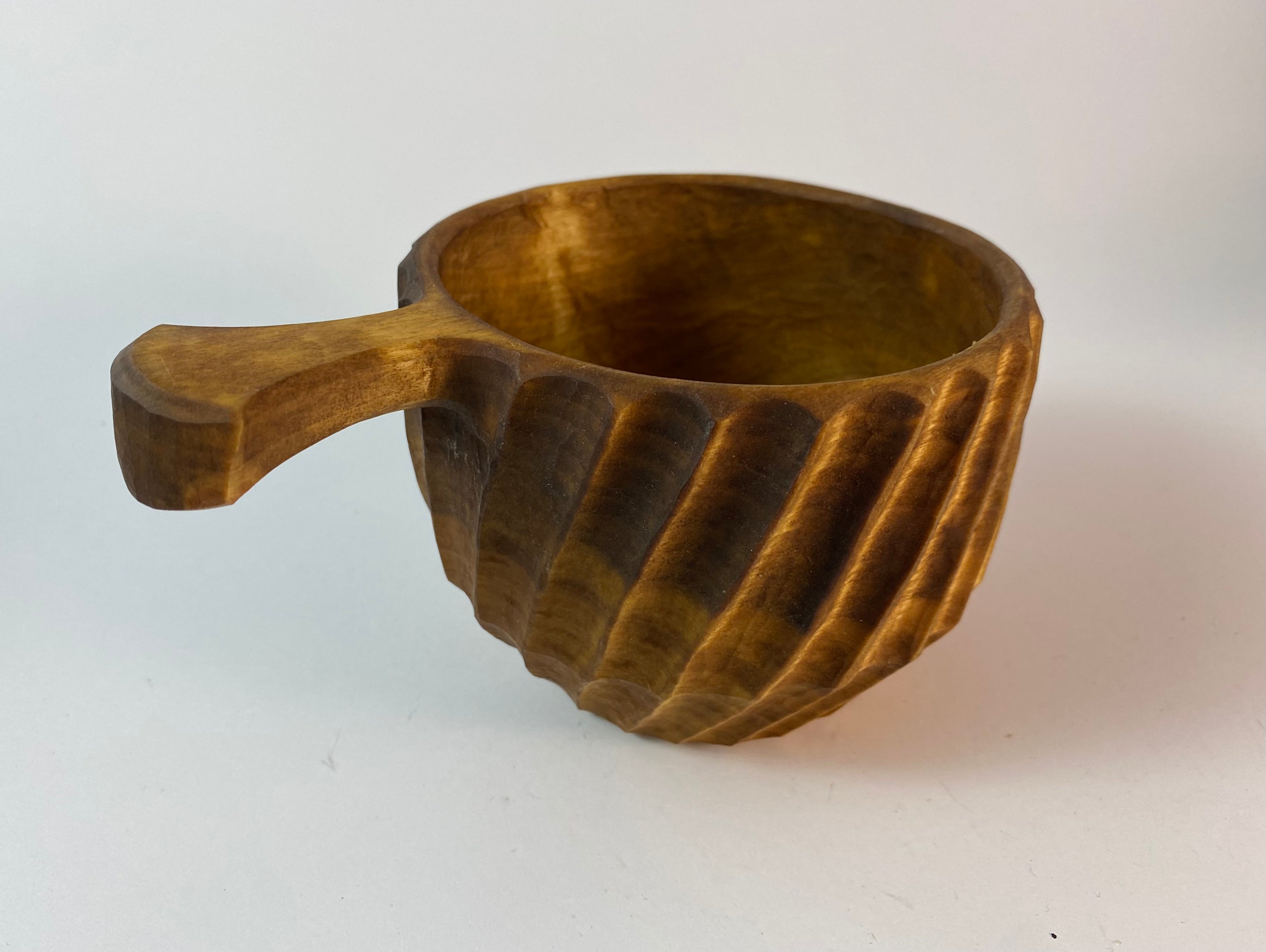 Carved Kuksa - Aspen (K006) 6