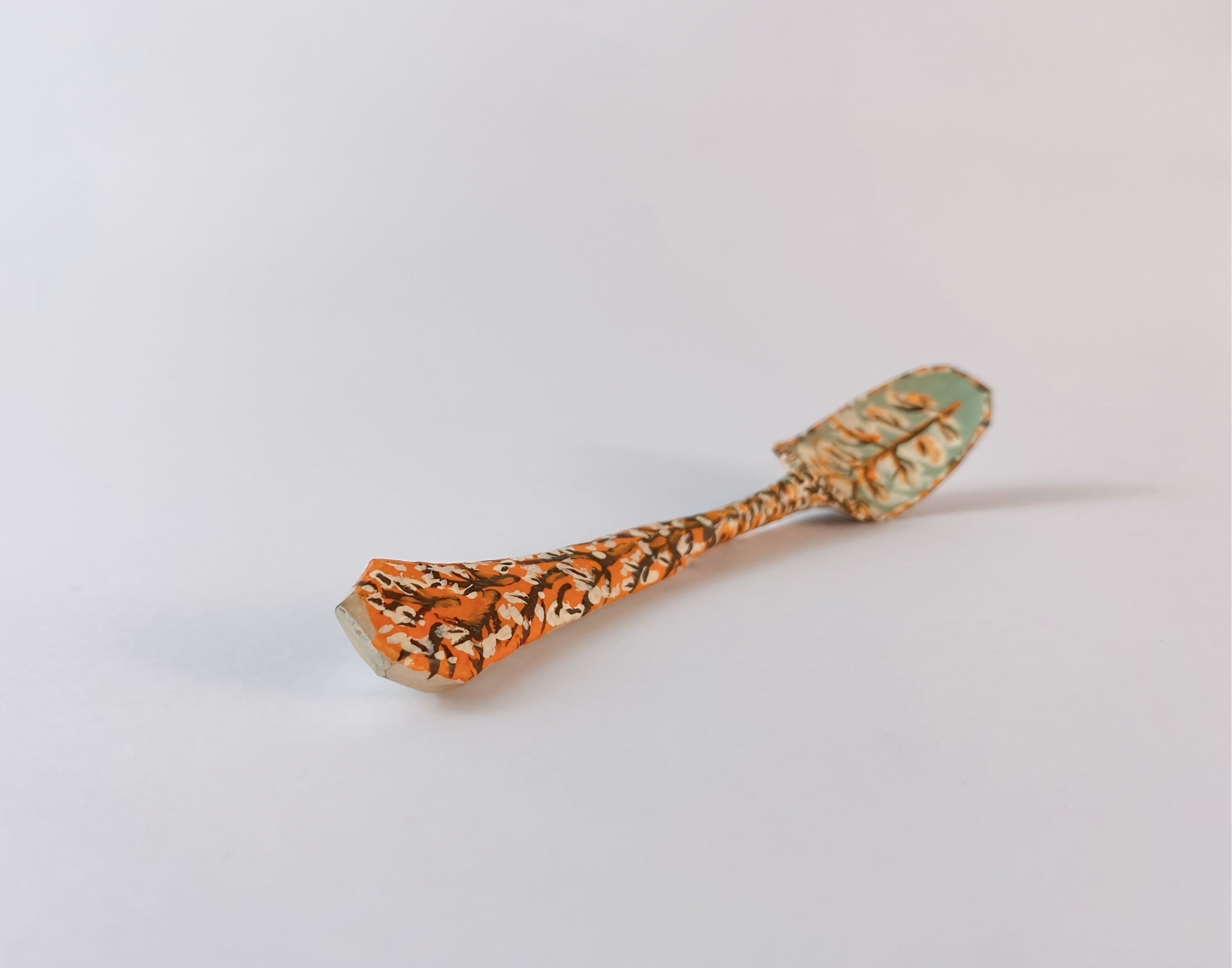 Carved Souvenir Spoon - Wild Pear (ES000) 3