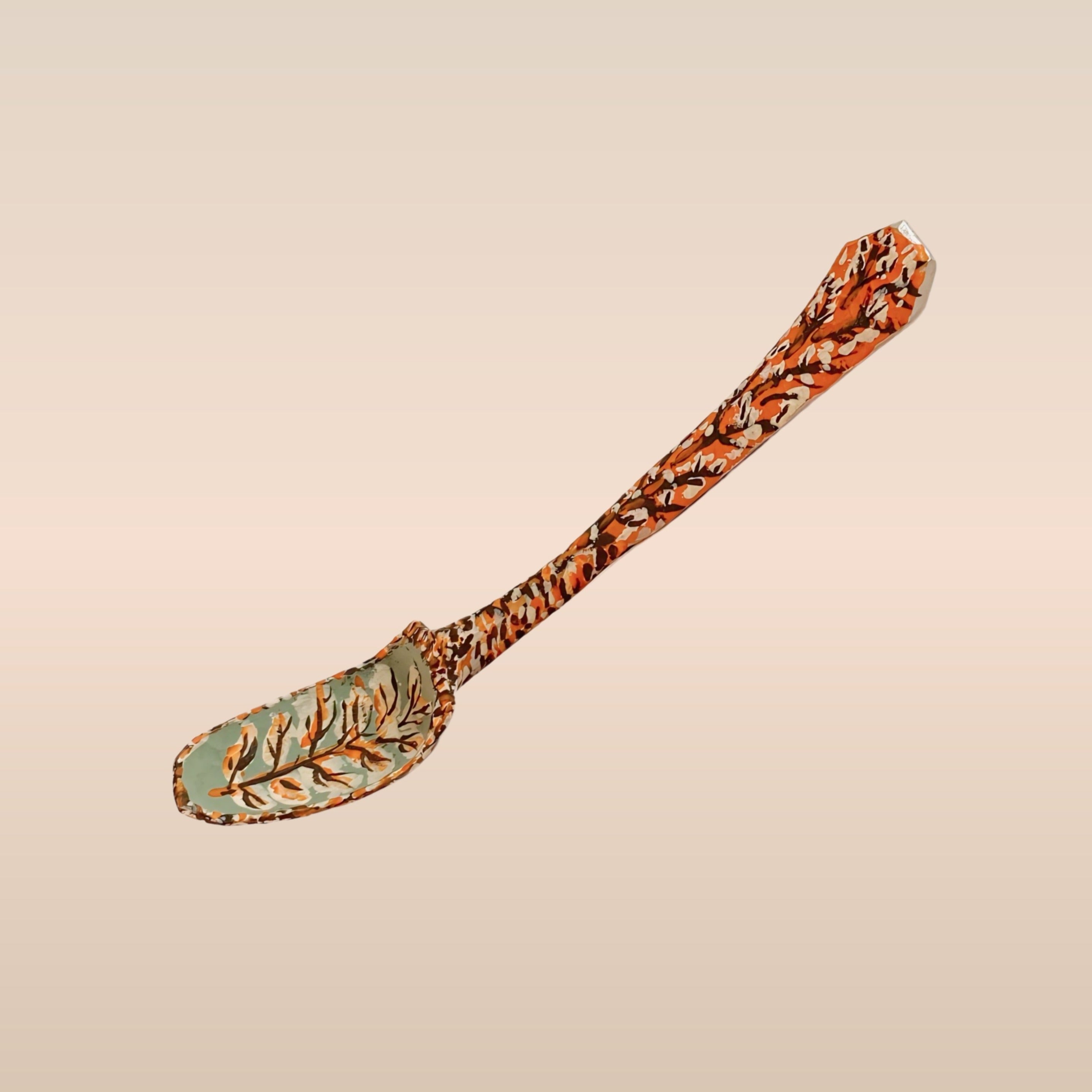 Carved Souvenir Spoon - Wild Pear (ES000) 1